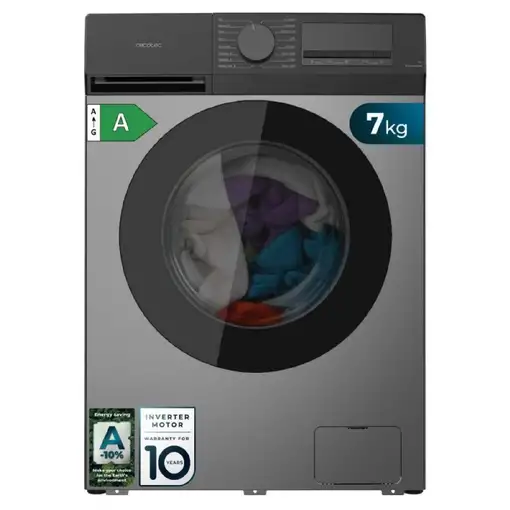Lavadora carga frontal 7 kg 1200 RPM Antracita A01_EU01_116095 CECOTEC