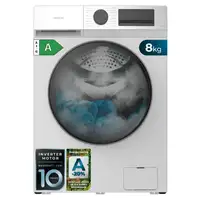 Lavadora carga frontal 8 kg 1400 RPM Blanco A01_EU01_116096 CECOTEC