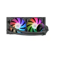 Mars Gaming ML-LCD240, Refrigeración Líquida AIO, TDP 500W, 2x Ventiladores FDB AR