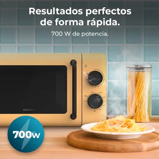 Cecotec Proclean 3110 Yellow Amarillo Solo microondas Encimera 20 L 700 W