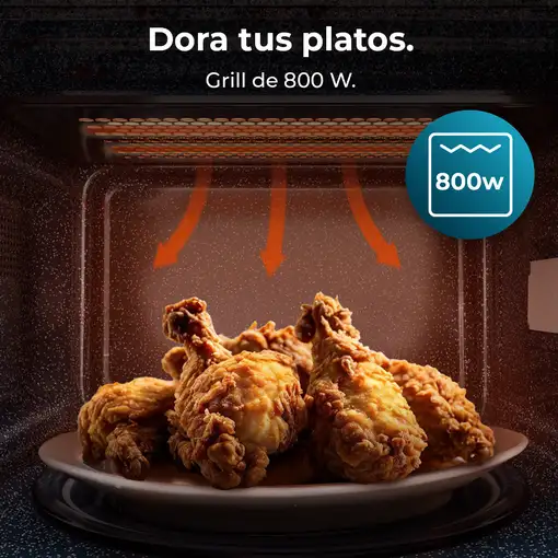 Cecotec Proclean 3110 Yellow Amarillo Solo microondas Encimera 20 L 700 W