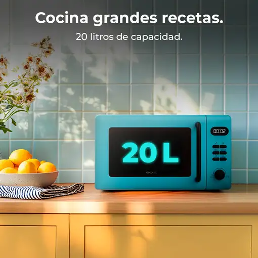 Cecotec Proclean 5110 Blue Azul Solo microondas Encimera 20 L 700 W