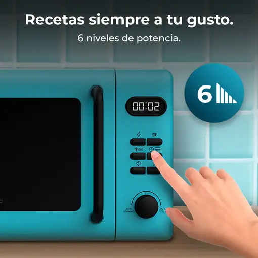 Cecotec Proclean 5110 Blue Azul Solo microondas Encimera 20 L 700 W