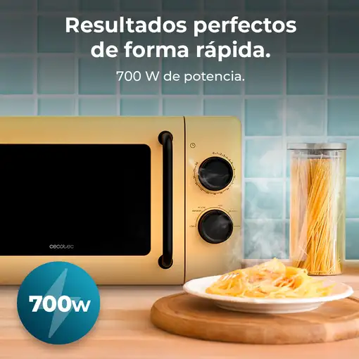 Cecotec Proclean 3010 Yellow Amarillo Solo microondas Encimera 20 L 700 W