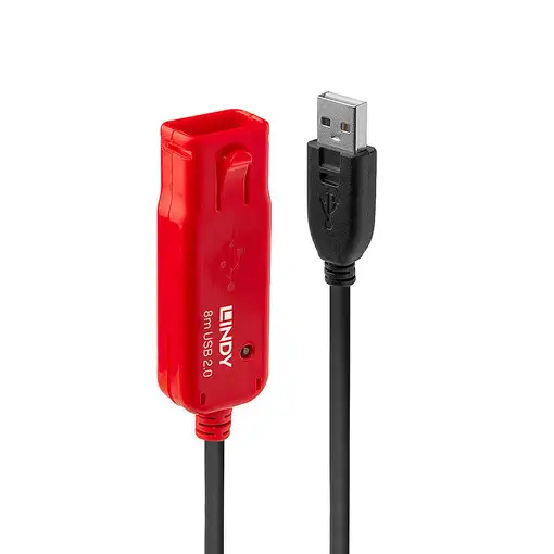 Lindy 42780 cable USB USB 2.0 8 m USB A Negro