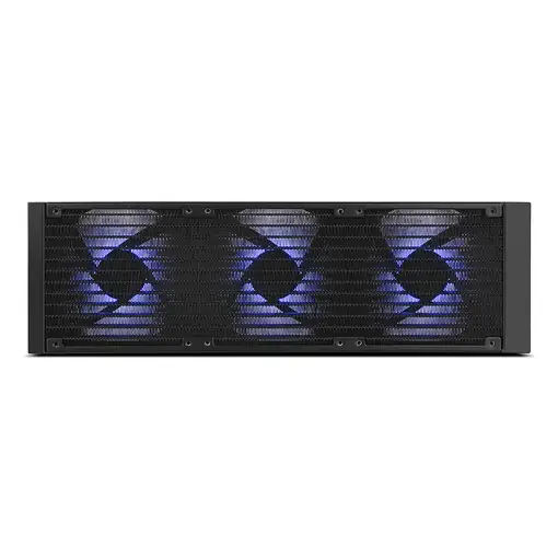 NOX Hummer X-360 LCD Procesador Refrigerador de aire 12 cm Negro 1 pieza(s)