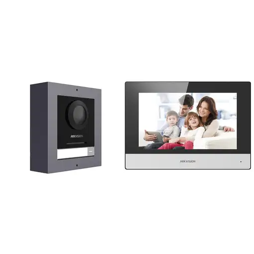 Hikvision DS-KIS602(B) sistema de intercomunicación de video 2 MP 17,8 cm (7")
