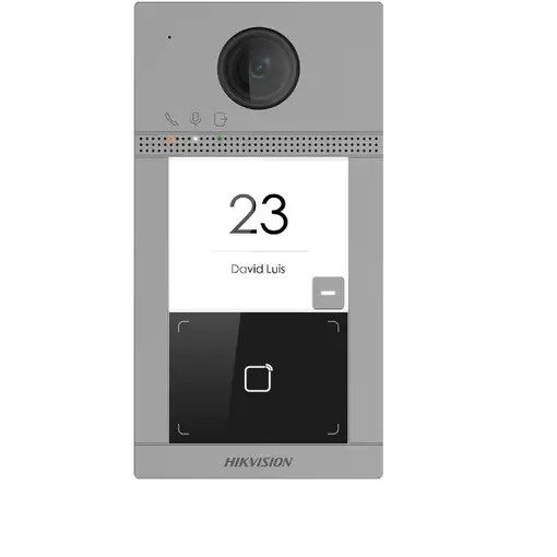 Hikvision DS-KV8113-WME1(C) sistema de intercomunicación de video 2 MP Negro, Gris