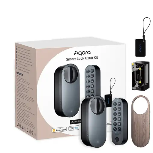 Aqara EL-D02D-B cerradura inteligente Cerradura de puerta inteligente