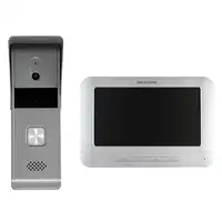 Hikvision DS-KIS203T sistema de intercomunicación de video 17,8 cm (7") Gris Hikvision DS-KIS203T sistema de intercomunicación de video 17,8 cm (7") Gris
