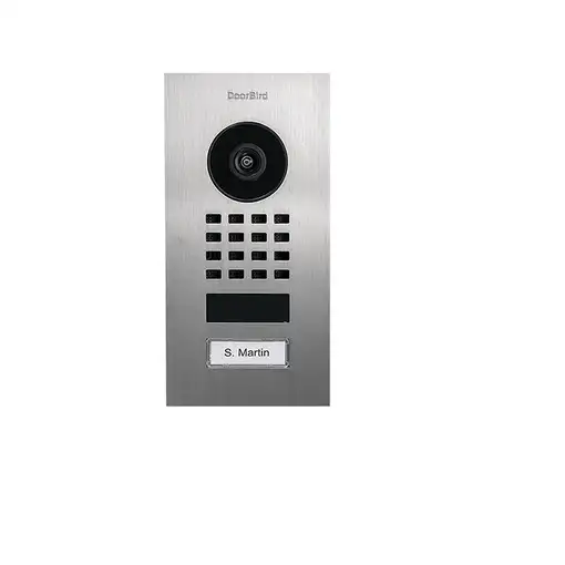 DoorBird D1101V sistema de intercomunicación de video Acero inoxidable