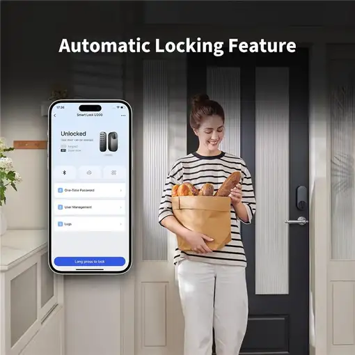 Aqara Smart Lock U200 Silver Cerradura de puerta inteligente