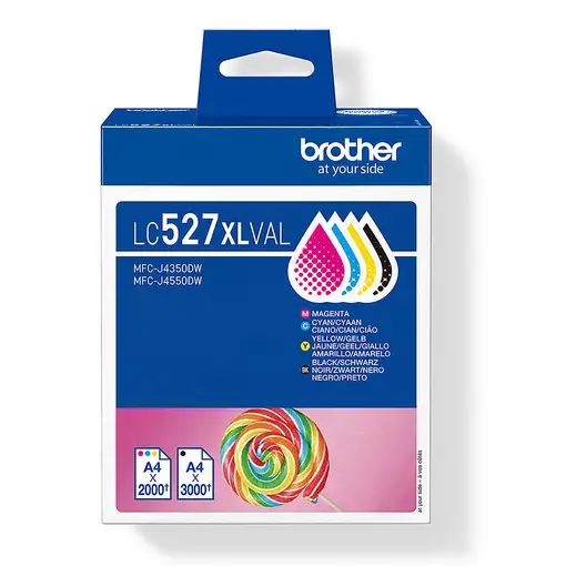 Tinta Brother Lc527Xlval Multipack 4 Col
