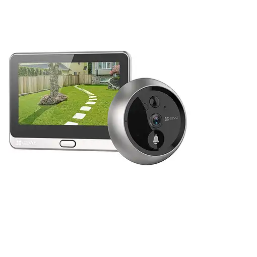 EZVIZ DP2 2K sistema de intercomunicación de video 3 MP 10,9 cm (4.3") Plata