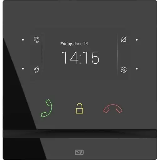 2N Indoor Compact sistema de intercomunicación de video 10,9 cm (4.3'') Negro
