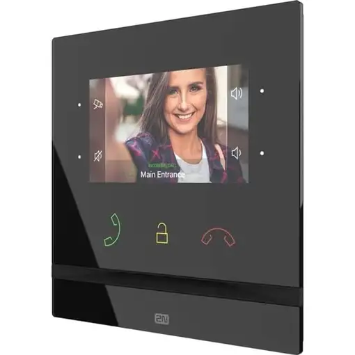 2N Indoor Compact sistema de intercomunicación de video 10,9 cm (4.3'') Negro