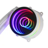 Mars Gaming ML-ONE240 Blanco, Refrigeración Líquida CPU, TDP 400W, Espejo Infinito