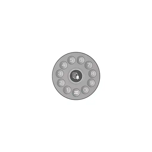 EZVIZ DL01S + DL01CP Cerradura de puerta inteligente