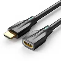 Vention AHBBF cable HDMI 1 m HDMI tipo A (Estándar) Negro
