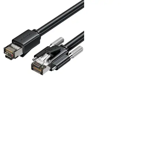 Vention IBUBD cable de red Negro 0,5 m Cat6a S/FTP (S-STP) Vention IBUBD cable de red Negro 0,5 m Cat6a S/FTP (S-STP)