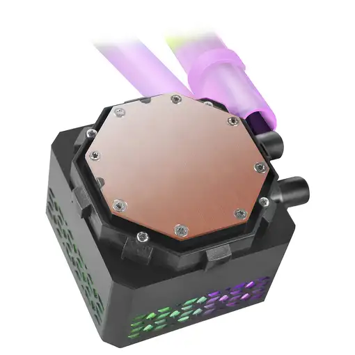 Mars Gaming ML-ULTRA360 Negro, Refrigeración Líquida CPU, TDP 650W, Espejo Infinit