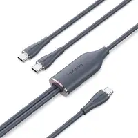 Vention CTMPG cable USB USB 2.0 0,5 m USB C 2 x USB C 0,48 Gbit/s Negro