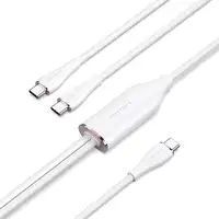 Vention CTMPG cable USB USB 2.0 0,5 m USB C 2 x USB C 0,48 Gbit/s Blanco