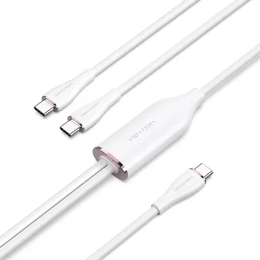 Vention CTMPG cable USB USB 2.0 0,5 m USB C 2 x USB C 0,48 Gbit/s Blanco