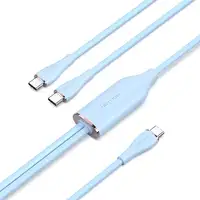 Vention CTMPG cable USB USB 2.0 0,5 m USB C 2 x USB C 0,48 Gbit/s Azul