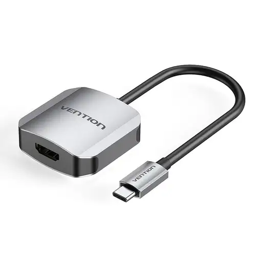 Vention TDEHB adaptador de cable de vídeo DisplayPort HDMI tipo A (Estándar) Gris