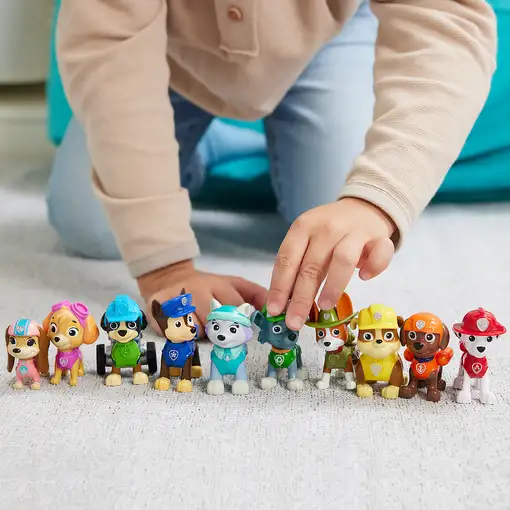 PAW Patrol Patrulla Canina - Pack 10 Figuras de Coleccionables 10º Aniversario - P
