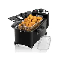 Cecotec Freidora con aceite CleanFry 3 L Black Cecotec Cecotec Freidora con aceite CleanFry 3 L Black Cecotec