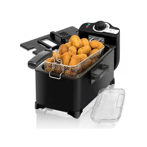 Cecotec Freidora con aceite CleanFry 3 L Black Cecotec Cecotec Freidora con aceite CleanFry 3 L Black Cecotec