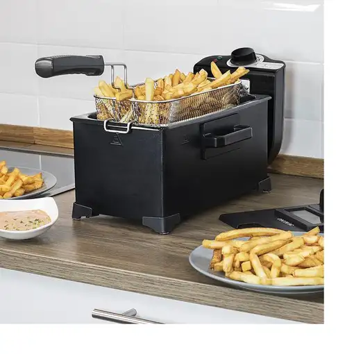 Cecotec Freidora con aceite CleanFry 3 L Black Cecotec