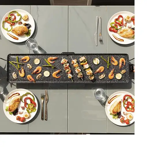 Cecotec Plancha eléctrica Plancha Eléctrica Tasty&Grill 3000 Rockwater Xxl