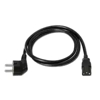 AISENS A132-0169 cable de transmisión Negro 5 m CEE7/7 C13 acoplador