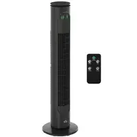 Ventilador de Torre con Control Remoto 3 Velocidade 3 Modos Gris Oscuro HOMCOM Ventilador de Torre con Control Remoto 3 Velocidade 3 Modos Gris Oscuro HOMCOM