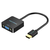 Vention ACPBB adaptador de cable de vídeo DisplayPort HDMI tipo A (Estándar) Gris