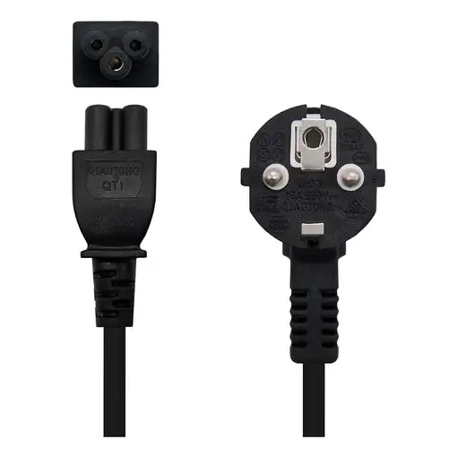 Nanocable CABLE ALIM. TREBOL CEE7 ACODADO/M-C5/H 1.5 M