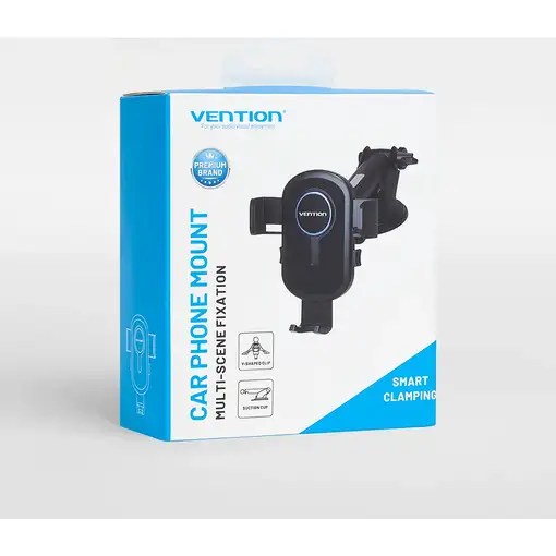 Vention Soporte de Smartphone para Coche KCVB0/ Negro
