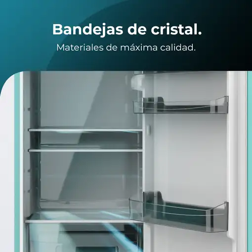 Frigoríficos dos puertas Independiente 215 L Verde 02755 CECOTEC