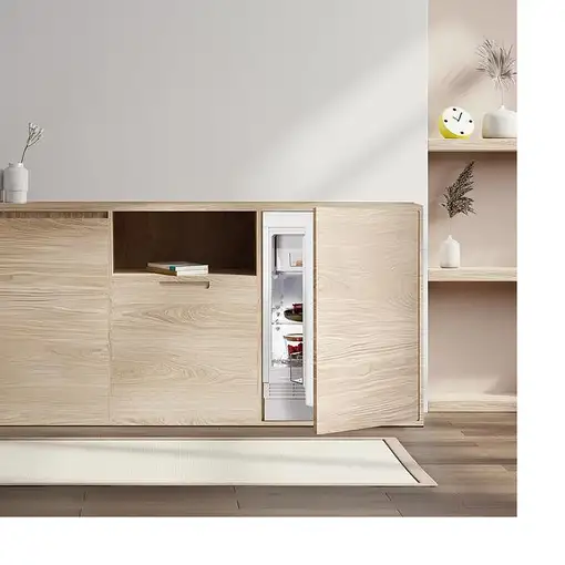 Cecotec 02762 nevera combi Integrado 121 L Blanco