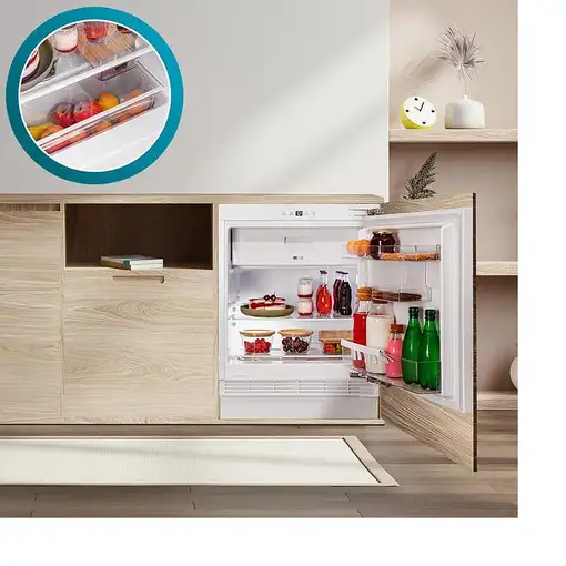 Cecotec 02762 nevera combi Integrado 121 L Blanco