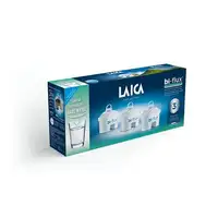 Pack 3 filtros de agua LAICA H3MEU01 - Bi-Flux Limescale Stop, Blanco