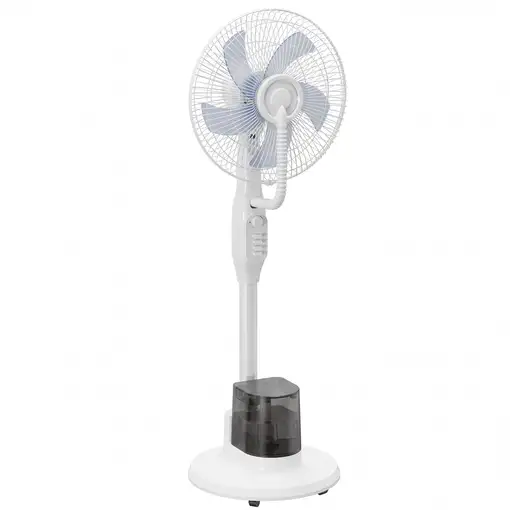 Ventilador Nebulizador 90W Oscilación de 70° 3 Velocidades Blanco HOMCOM Ventilador Nebulizador 90W Oscilación de 70° 3 Velocidades Blanco HOMCOM