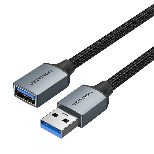 Vention CBLHF cable USB USB 3.2 Gen 1 (3.1 Gen 1) 1 m USB A 5 Gbit/s Negro, Gris Vention CBLHF cable USB USB 3.2 Gen 1 (3.1 Gen 1) 1 m USB A 5 Gbit/s Negro, Gris