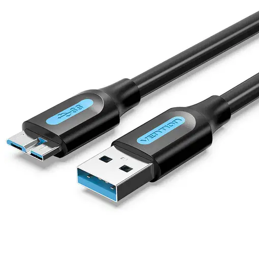 Vention COPBI cable USB USB 2.0 3 m USB A Micro-USB B Negro