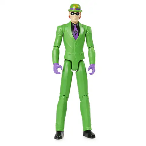 DC Comics - Batman - Figura DE ACCIÓN Enigma/Riddler 30 CM - Muñeco Articulado Eni