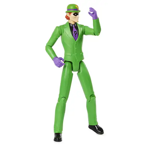 DC Comics - Batman - Figura DE ACCIÓN Enigma/Riddler 30 CM - Muñeco Articulado Eni
