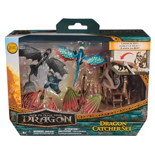 DreamWorks Dragons , How to Train Your Dragon, Set de trampa para dragones con 5 d